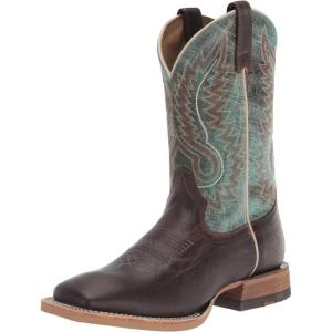 ARIAT Men’s Cow Camp Western Boot(Better Brown/Cool Blue)