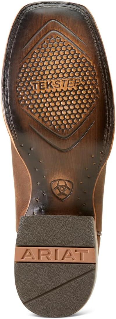 imageARIAT Mens Frontier Chimayo Western BootNatural CrunchArroyo Chocolate