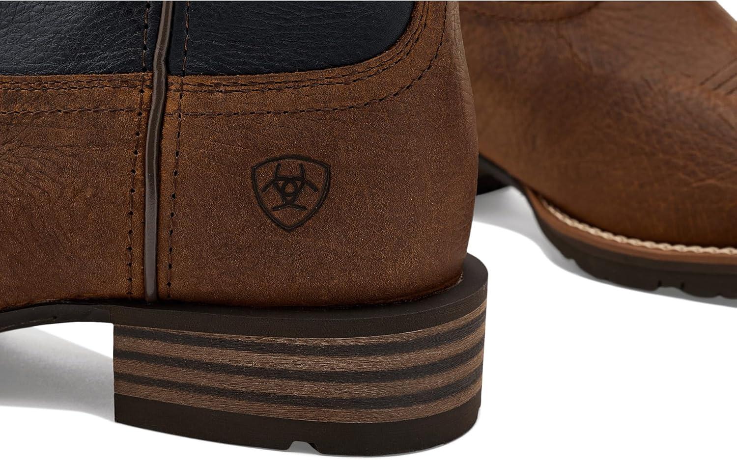 imageARIAT Mens Hybrid Rancher Patriot Wide Square Toe Cowboy Boot