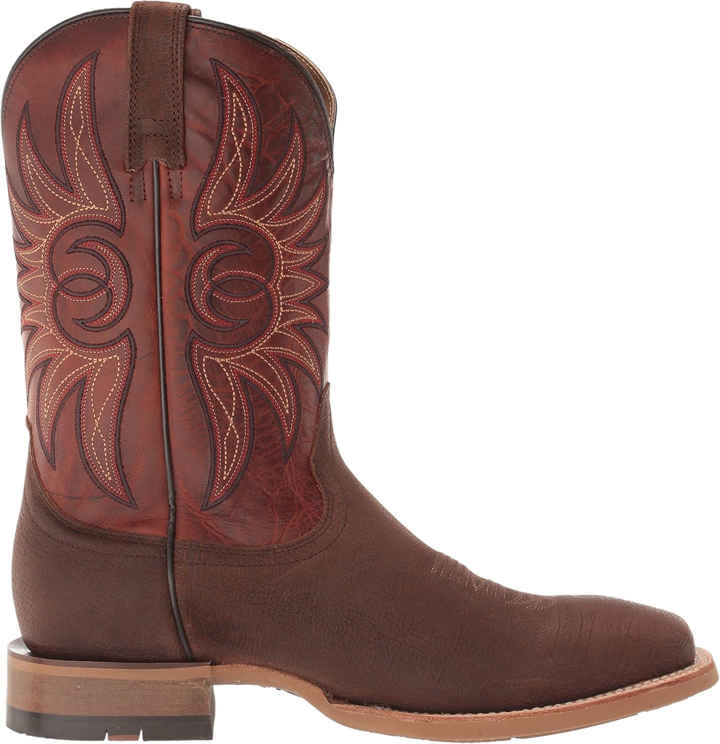 imageARIAT mens Arena Winner Western BootFiddle Brown
