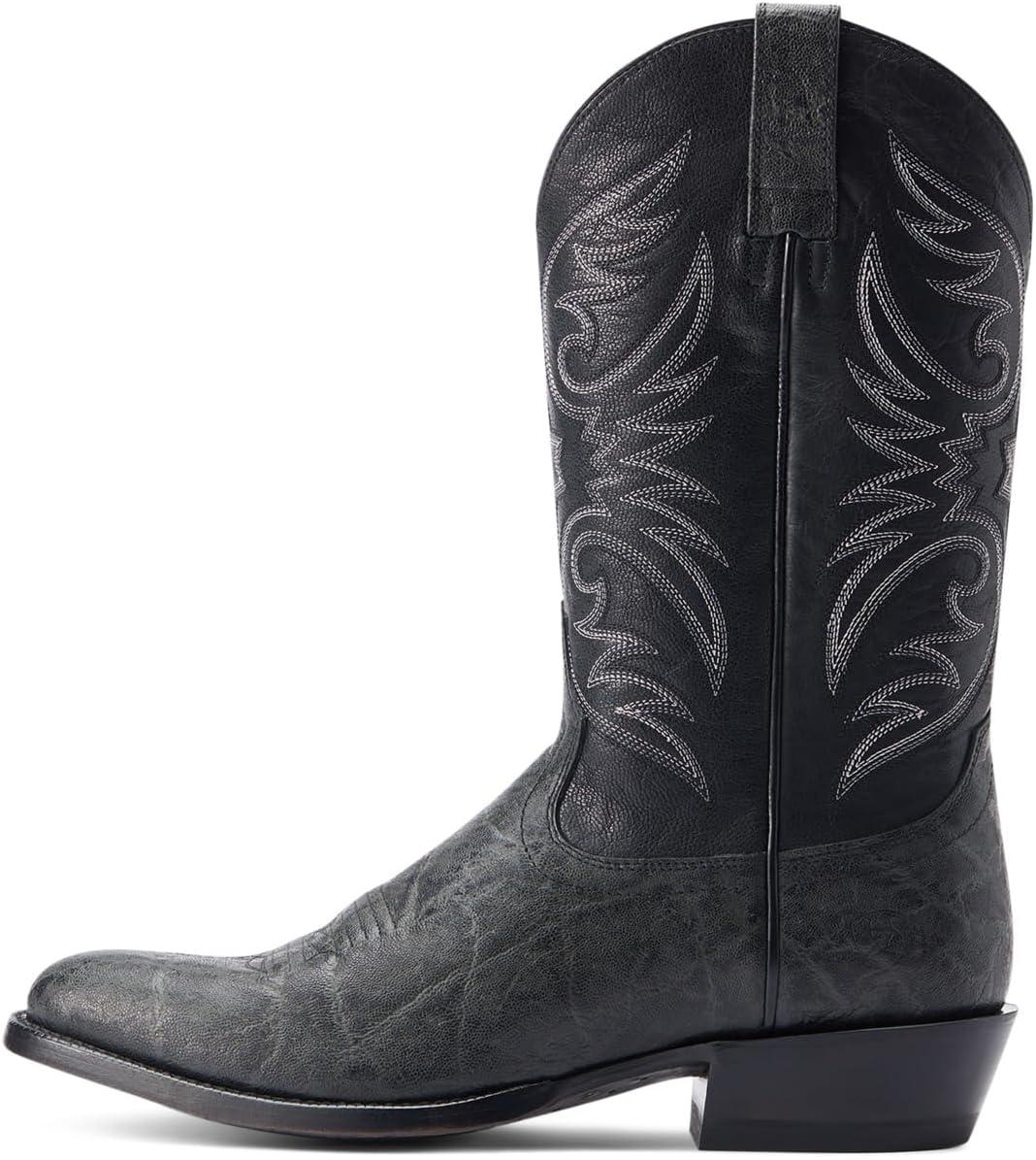 imageARIAT mens Bankroll Western BootWestern BootBlack Hippo PrintBayou Black