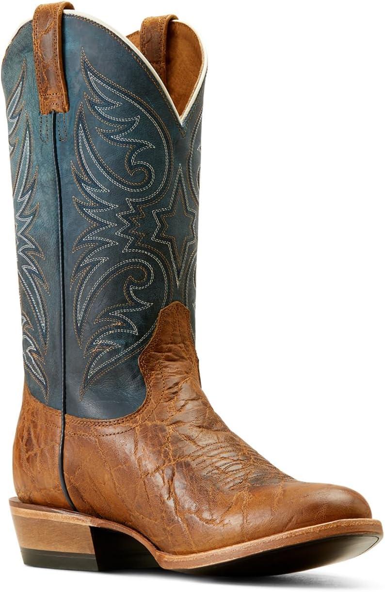 imageARIAT mens Bankroll Western BootWestern BootOcean BlueSmokehouse