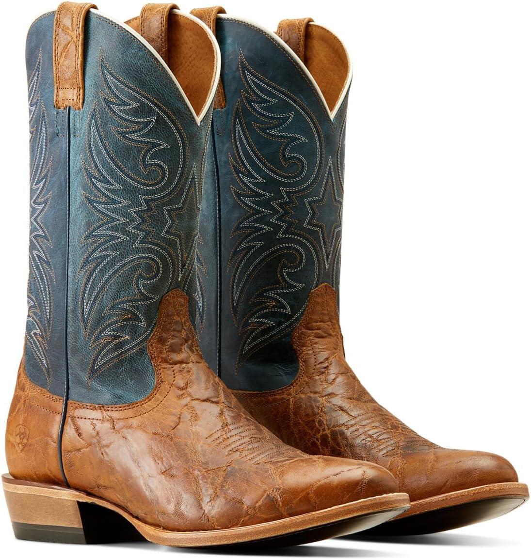 imageARIAT mens Bankroll Western BootWestern BootOcean BlueSmokehouse