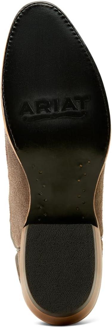 imageARIAT mens Bankroll Western BootWestern BootRaven BlackSmokey Roughout