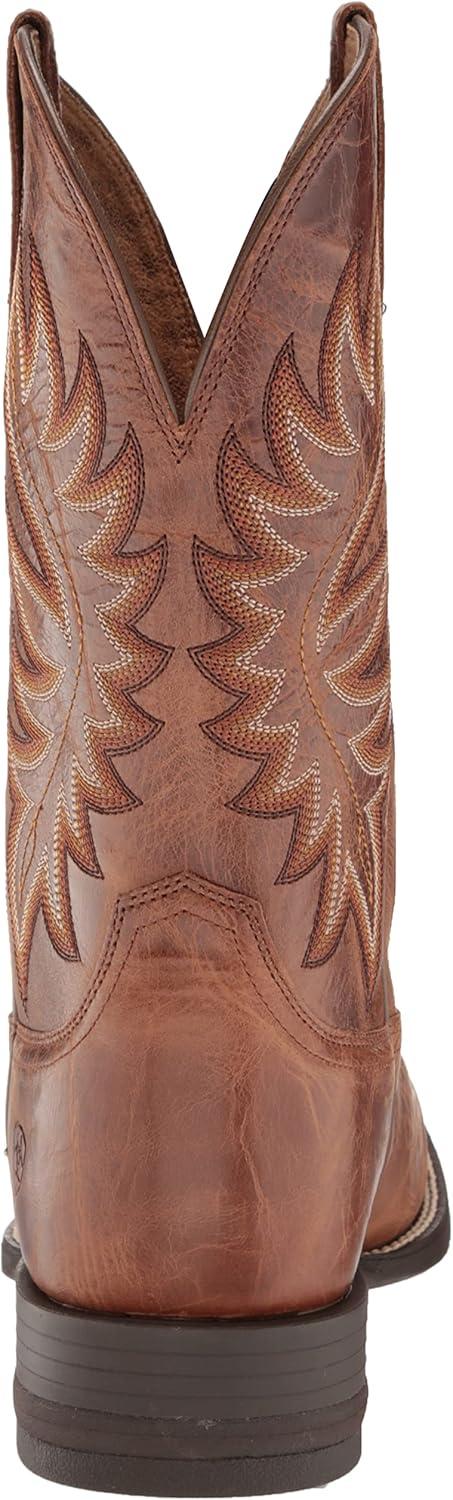 imageARIAT mens Brander Western BootDark Tan