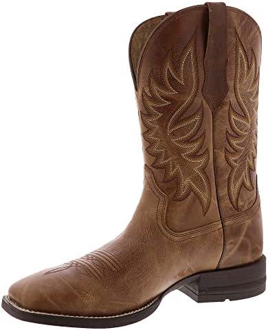 imageARIAT mens Brander Western BootDark Tan