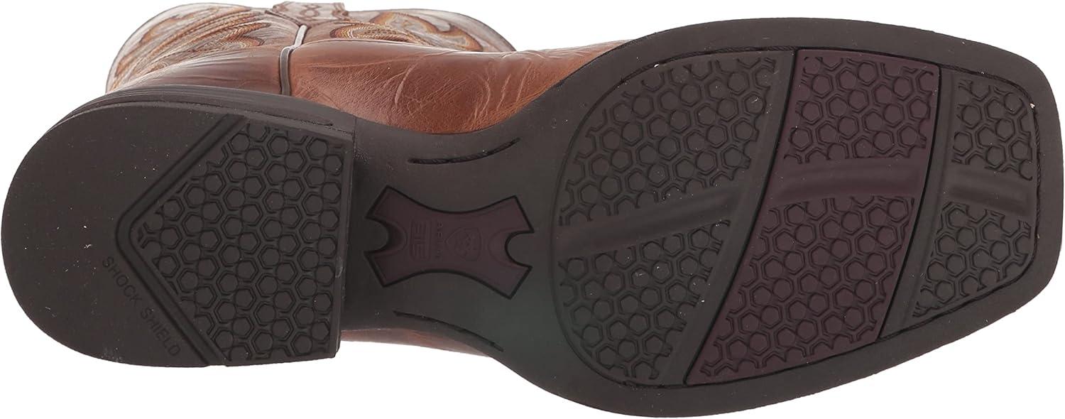 imageARIAT mens Brander Western BootDark Tan