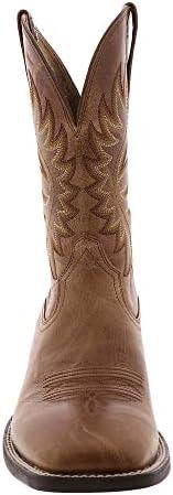 imageARIAT mens Brander Western BootDark Tan