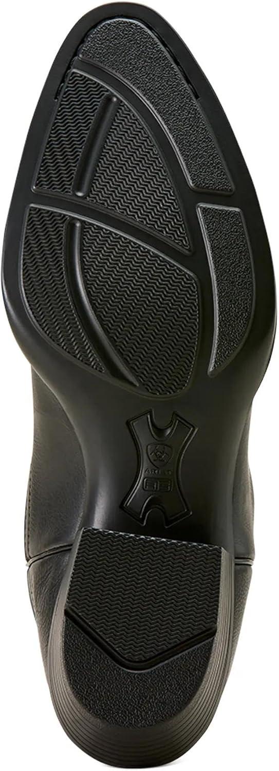 imageARIAT mens Easton R Toe Western BootEclipse Black
