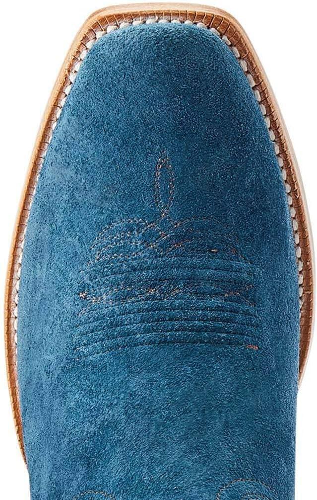 imageARIAT mens Futurity Showman Western BootNavy Roughout
