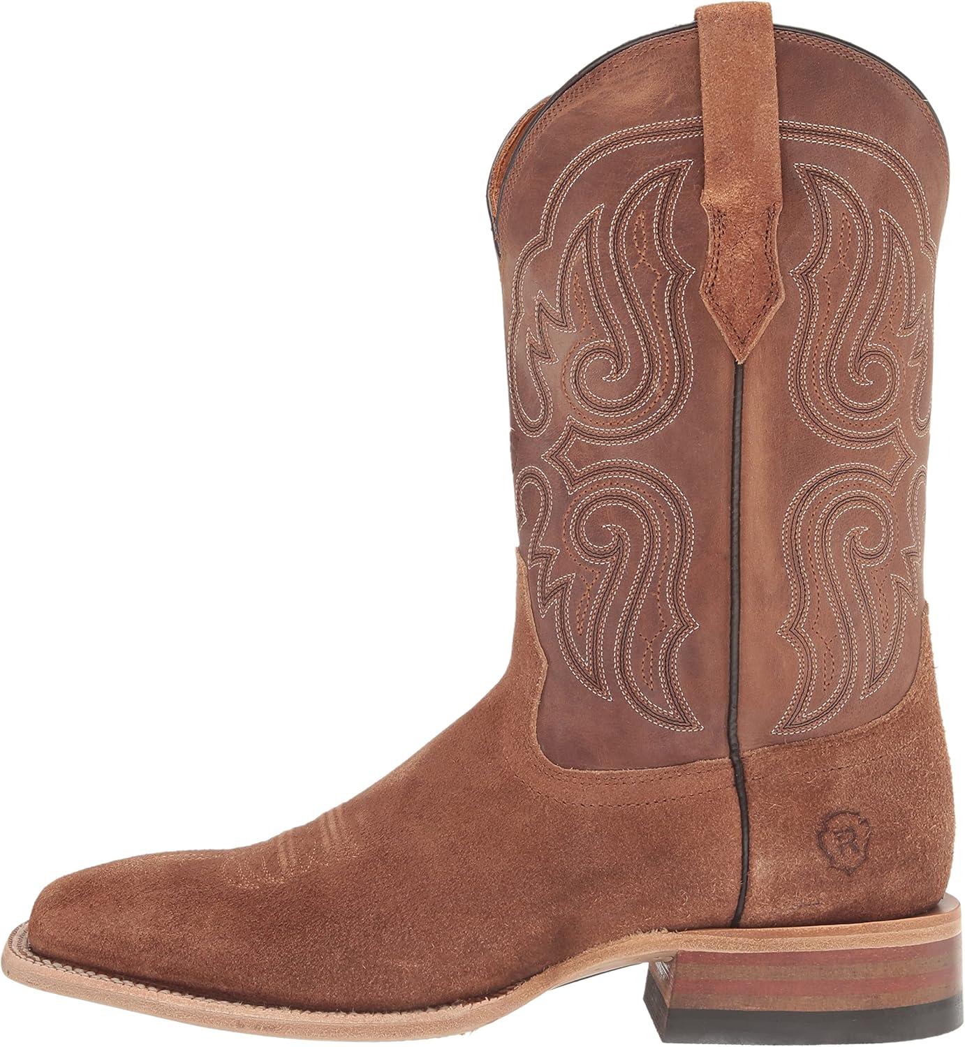 imageARIAT mens Relentless Sic Em Western BootFrontier Brown