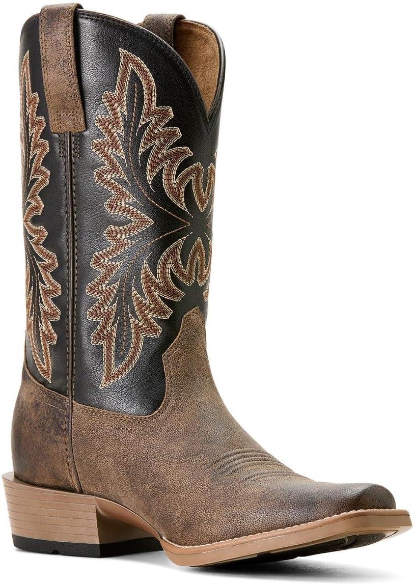 imageARIAT mens Renegade Cowboy BootStoneBlack