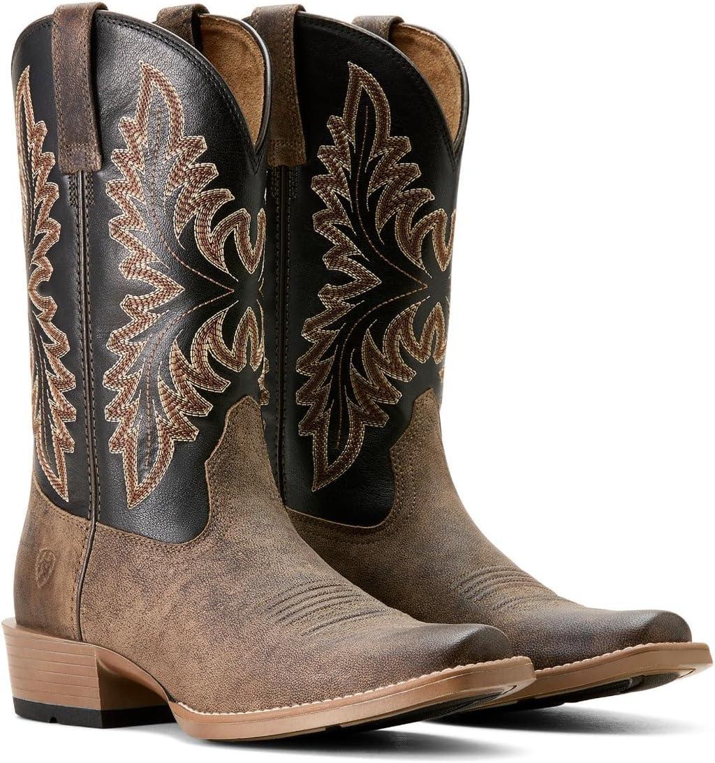 imageARIAT mens Renegade Cowboy BootStoneBlack