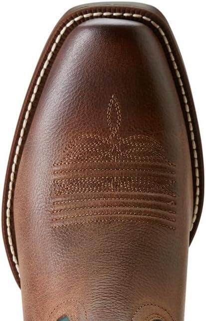 imageARIAT mens Renegade Cowboy BootVintage OakDeep Teal