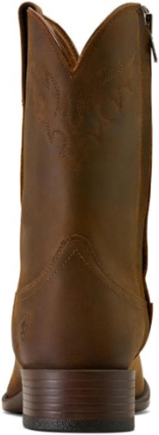 imageARIAT mens Sonoro Roper Toe Western BootDistressed Brown