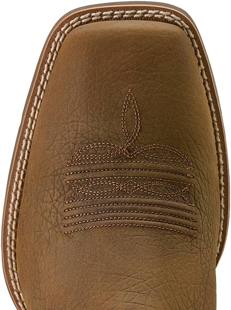 imageARIAT mens Sport Big Country Wide Square Toe Cowboy BootMustang Brown
