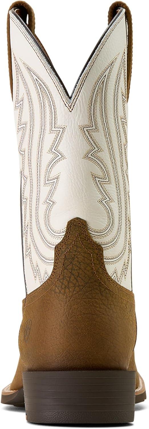 imageARIAT mens Sport Big Country Wide Square Toe Cowboy BootMustang Brown