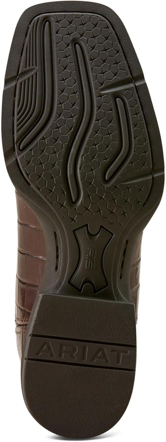 imageARIAT mens Sport Latigo Wide Square Toe Cowboy BootBitter Chocolate