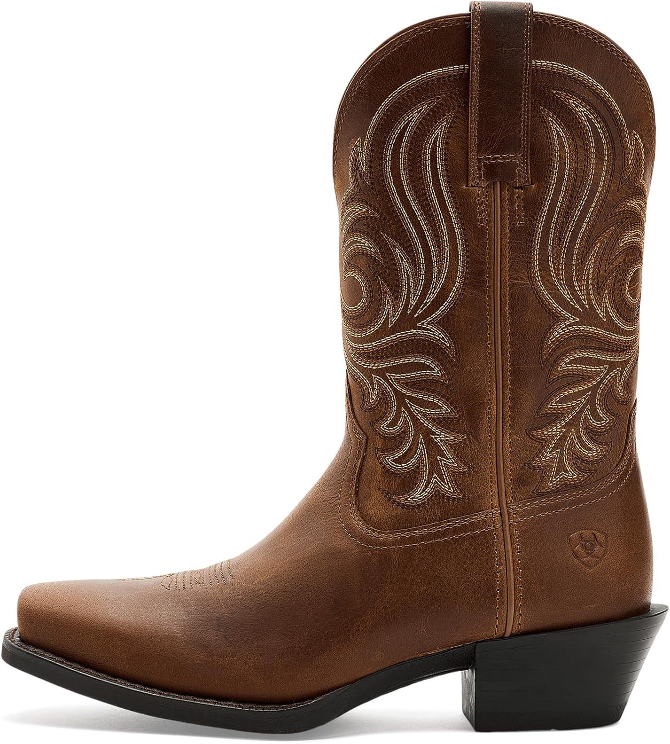 imageARIAT mens Sport Lawman Square Toe Cowboy BootGeorgia Clay
