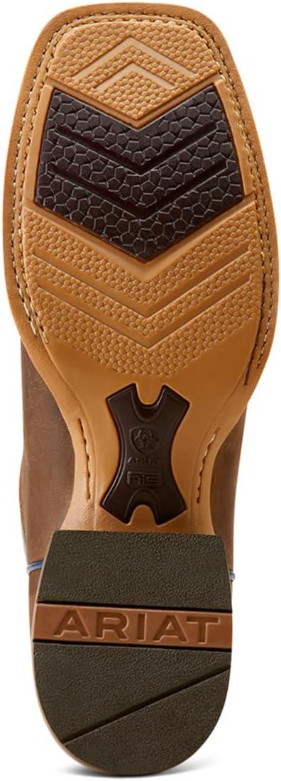 imageARIAT mens Standout Cowboy BootCloud BlueLoco Brown