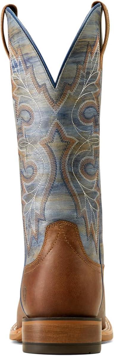 imageARIAT mens Standout Cowboy BootCloud BlueLoco Brown