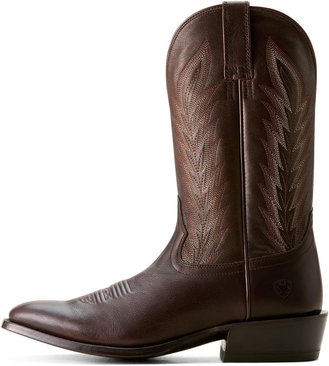 imageARIAT mens Willie Western BootBittersweet Chocolate