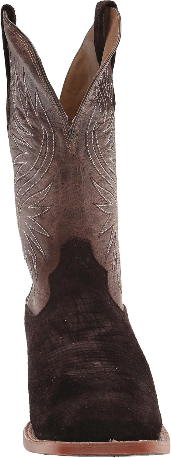 imageAriat Mens Circuit Rockridge Western BootDark CoffeeConch Tan