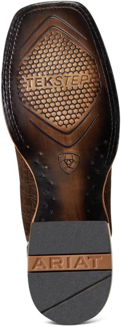 imageAriat Mens Circuit Rockridge Western BootDark CoffeeConch Tan