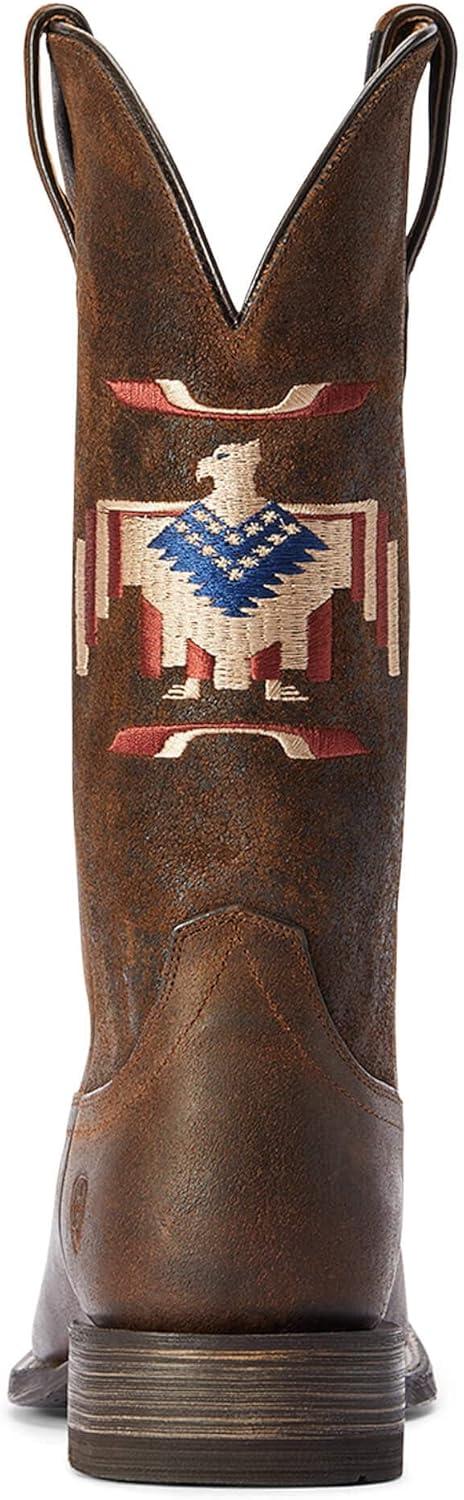 imageAriat Mens Circuit Thunderbird Chimayo Western BootSaddle Up Brown