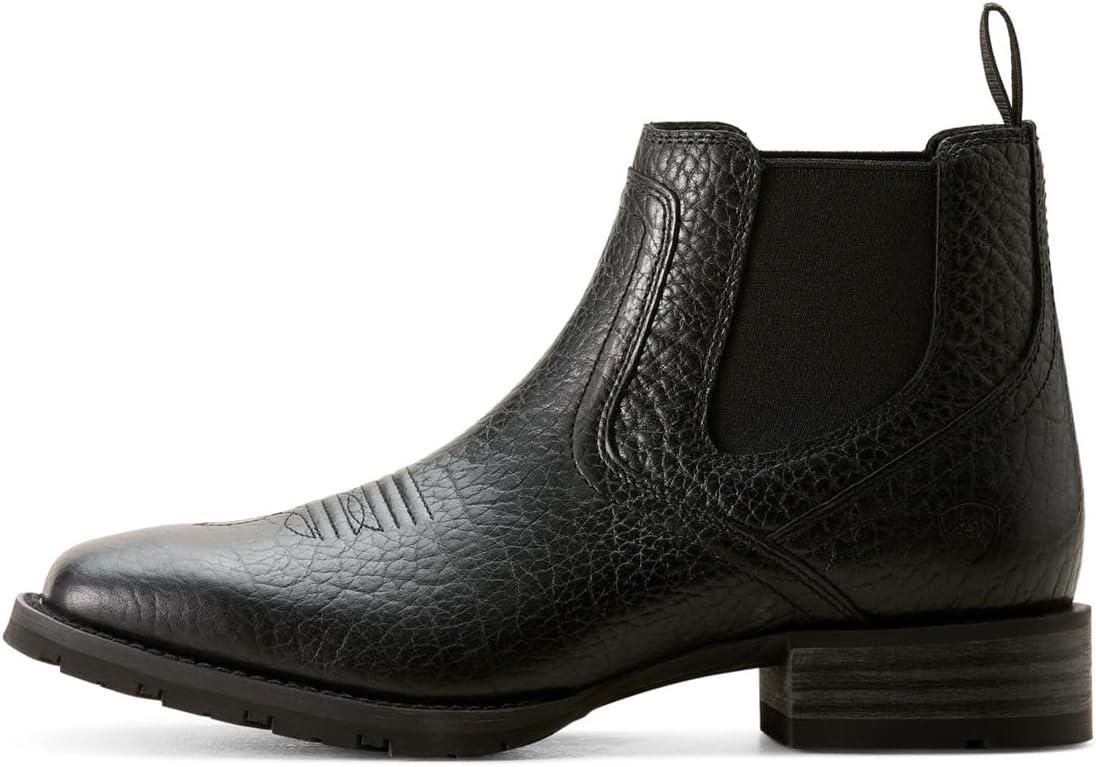 imageAriat Mens Hybrid Low Boy Western BootBlack Adobe