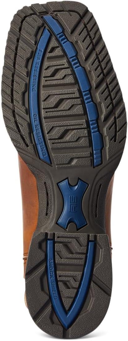 imageAriat Mens Hybrid Ranchwork Western BootThatch Brown