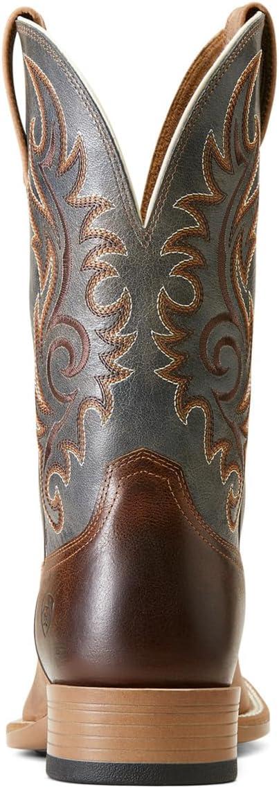 imageAriat Mens Lasco Ultra Western BootLight TanSmokey Blue