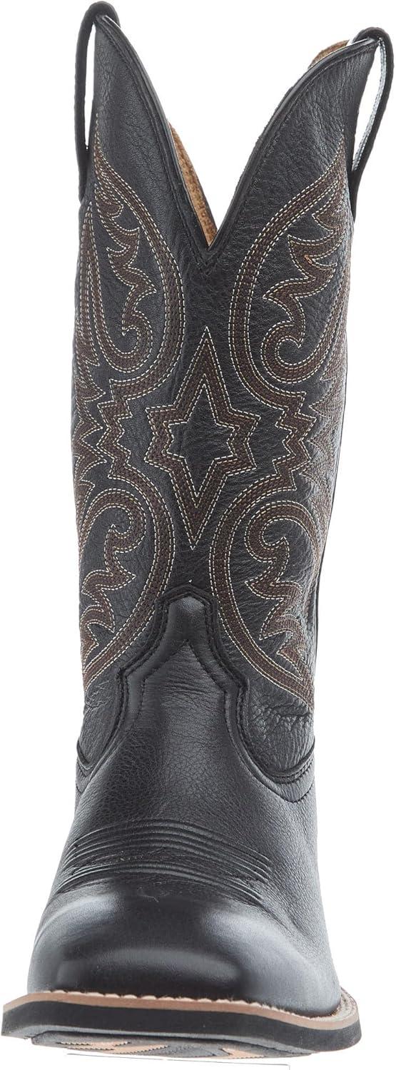 imageAriat Mens Ricochet Cowboy Boot Black Carbon 85
