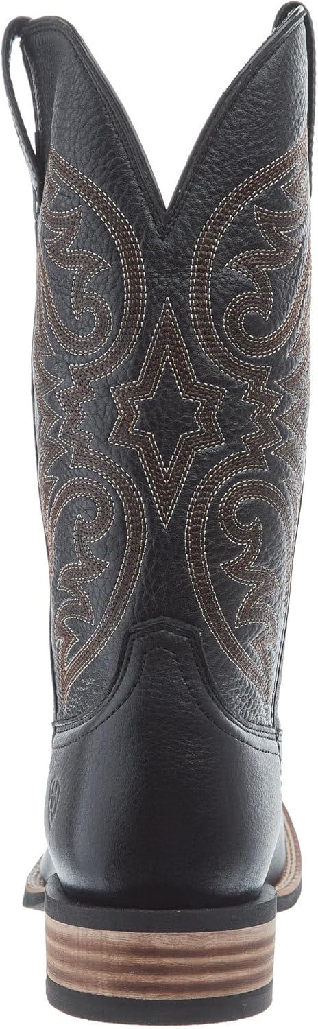 imageAriat Mens Ricochet Cowboy Boot Black Carbon 85