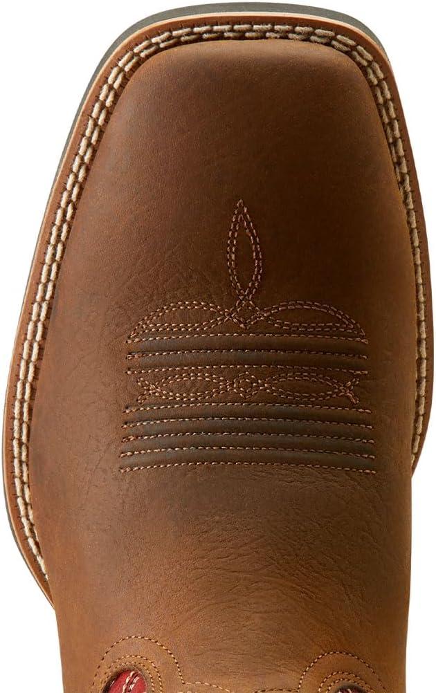 imageAriat Mens Sport Big Country Cowboy BootBright RedWillow Branch