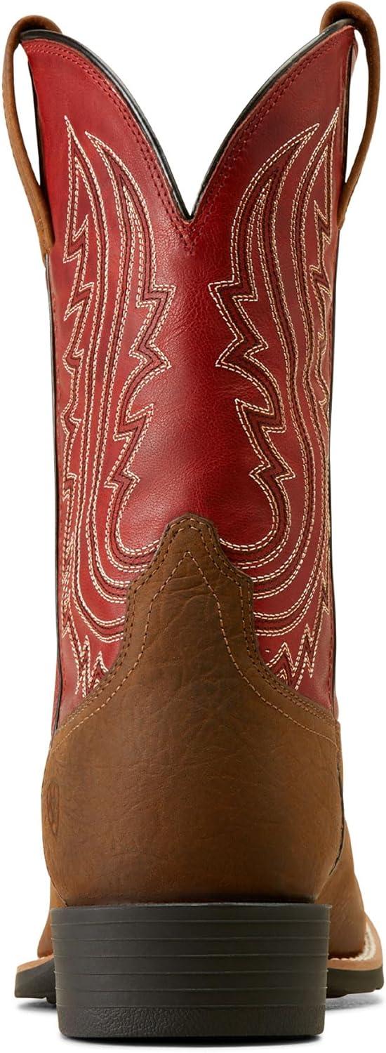 imageAriat Mens Sport Big Country Cowboy BootBright RedWillow Branch