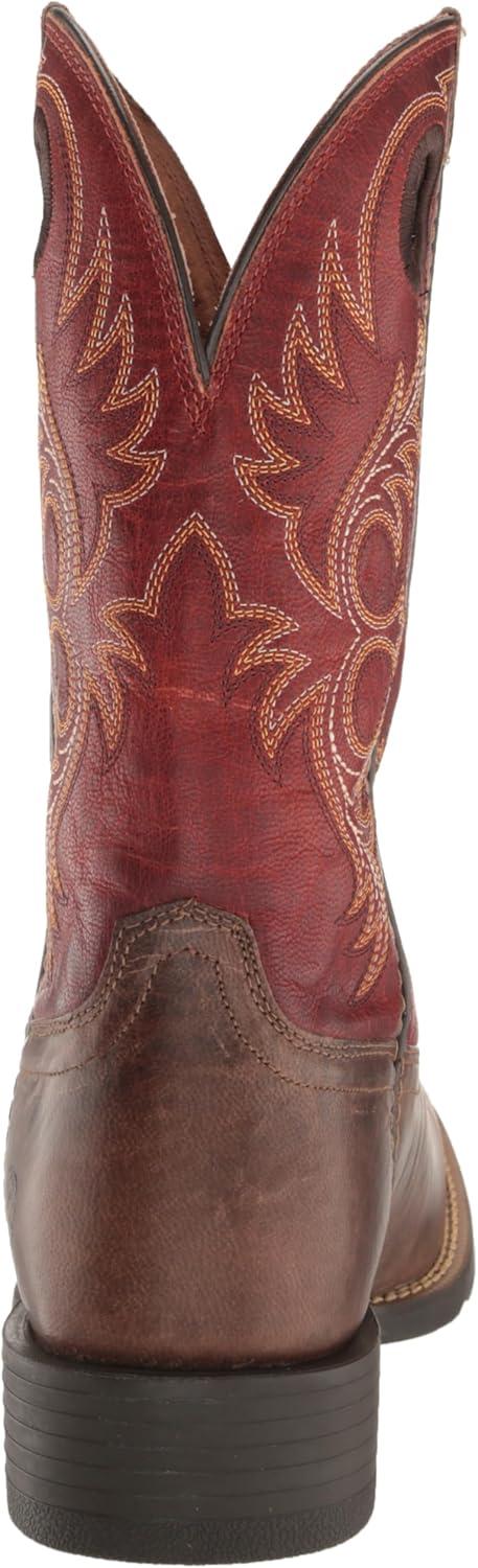 imageAriat Mens Sport Rodeo Western BootCrazy Crunch Tan