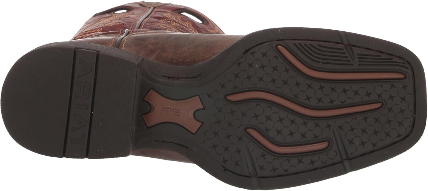 imageAriat Mens Sport Rodeo Western BootCrazy Crunch Tan