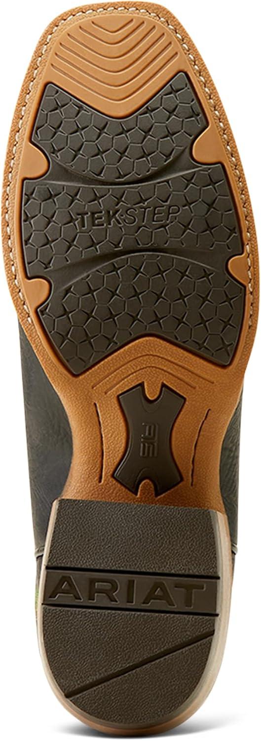 imageAriat Mens Stadtler Cowboy BootNeon LimeBest in Black