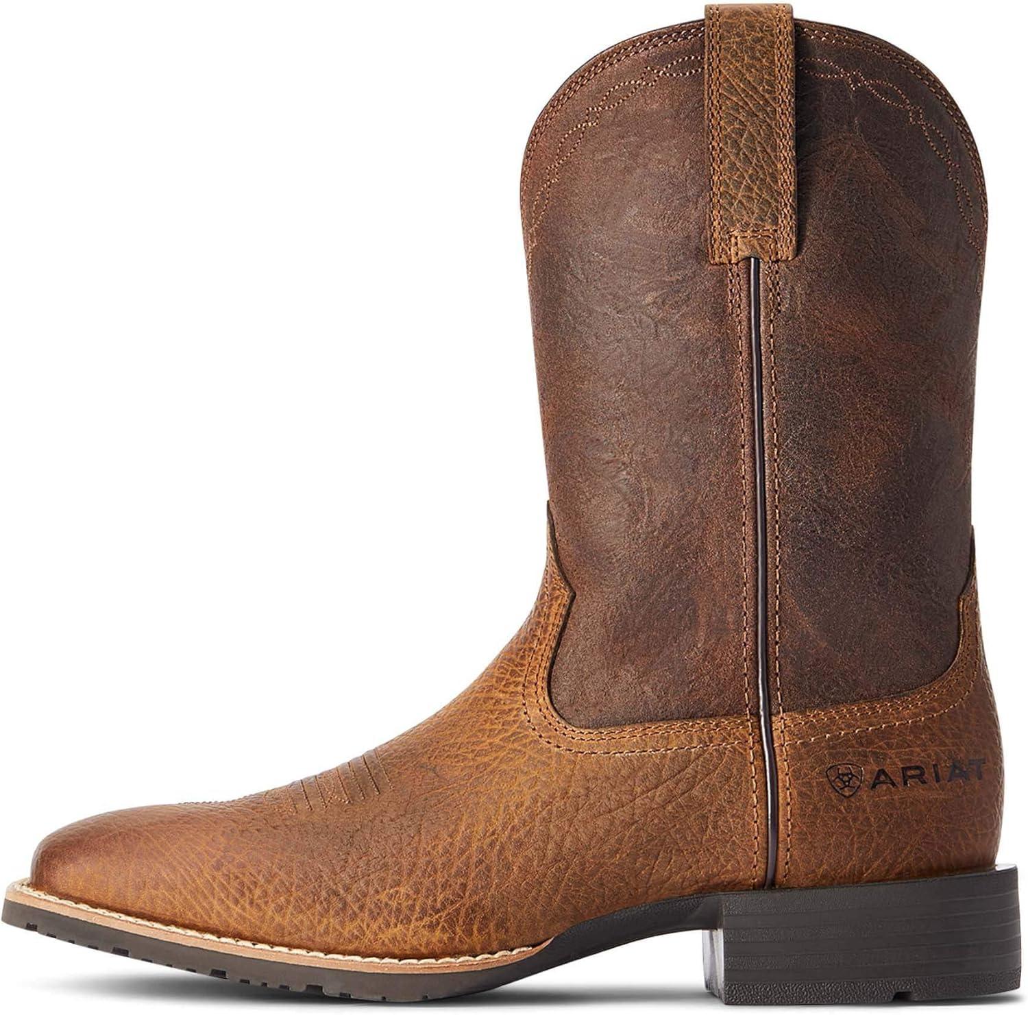 imageAriat mens Hybrid Grit Western BootEarth