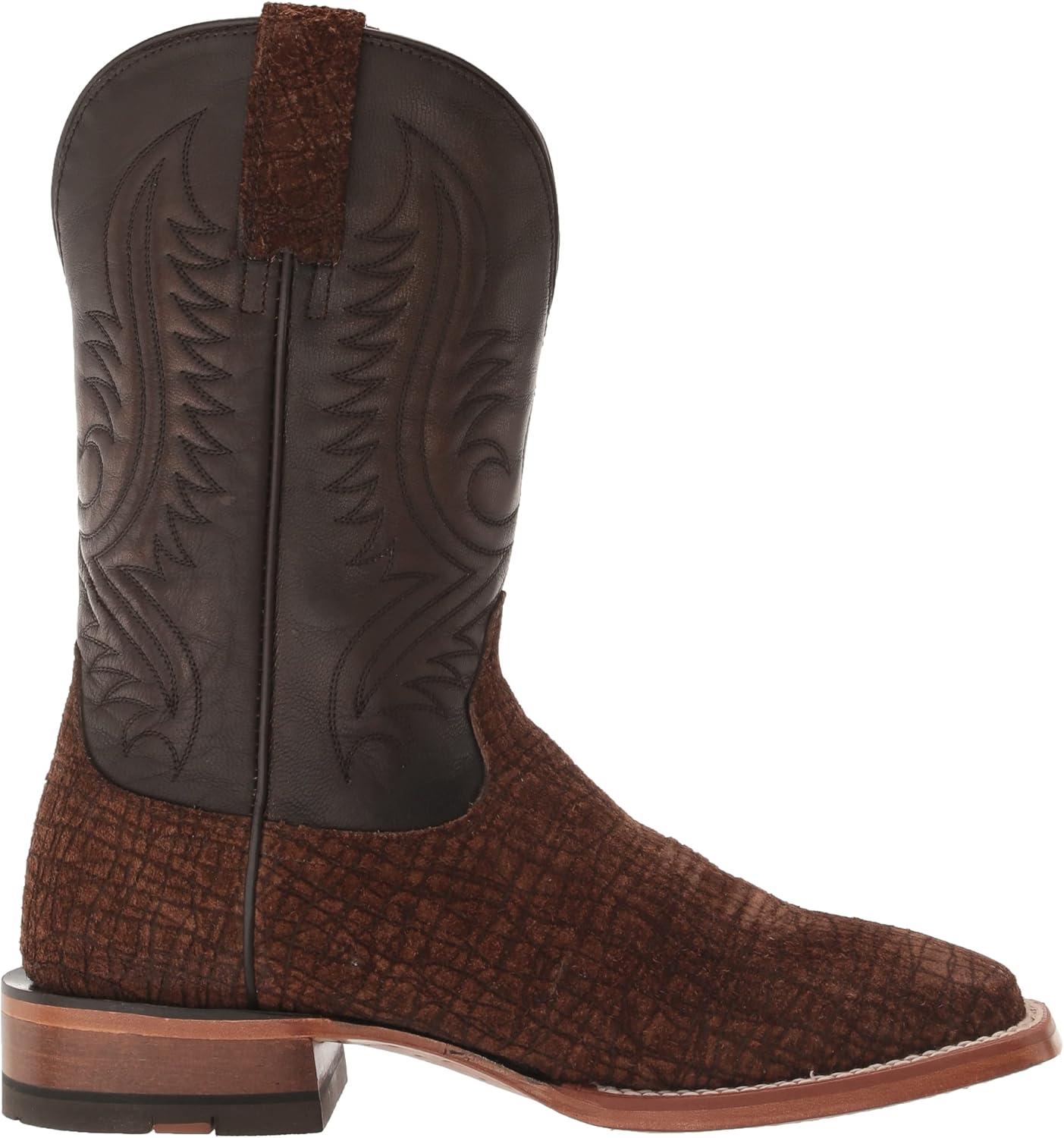 imageFargo Circuit Boots by AriatAntique Tan Hippo Print