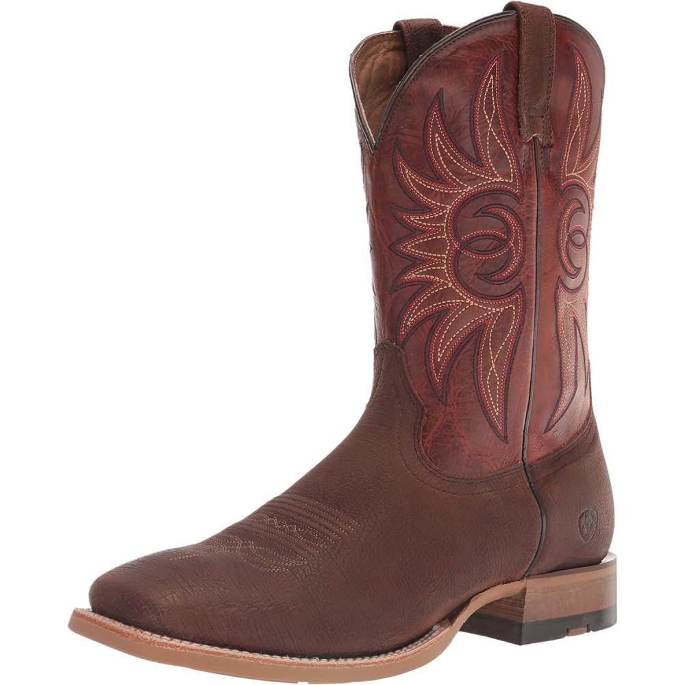 imageARIAT mens Arena Winner Western BootFiddle Brown
