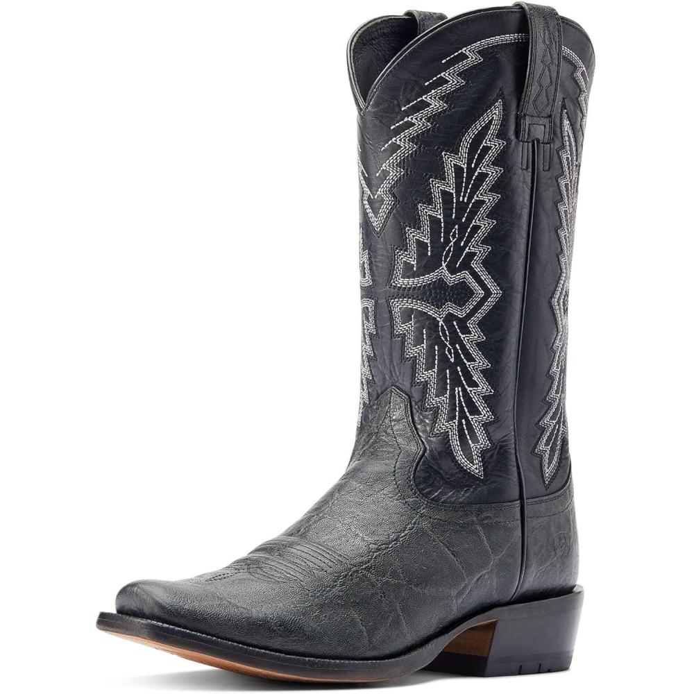 imageARIAT mens Futurity Showman Western BootBlack Elephant Print