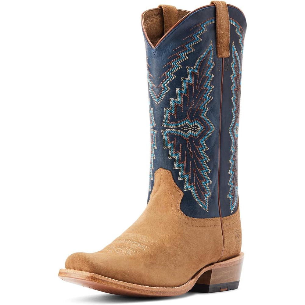 imageARIAT mens Futurity Showman Western BootDijon Roughout