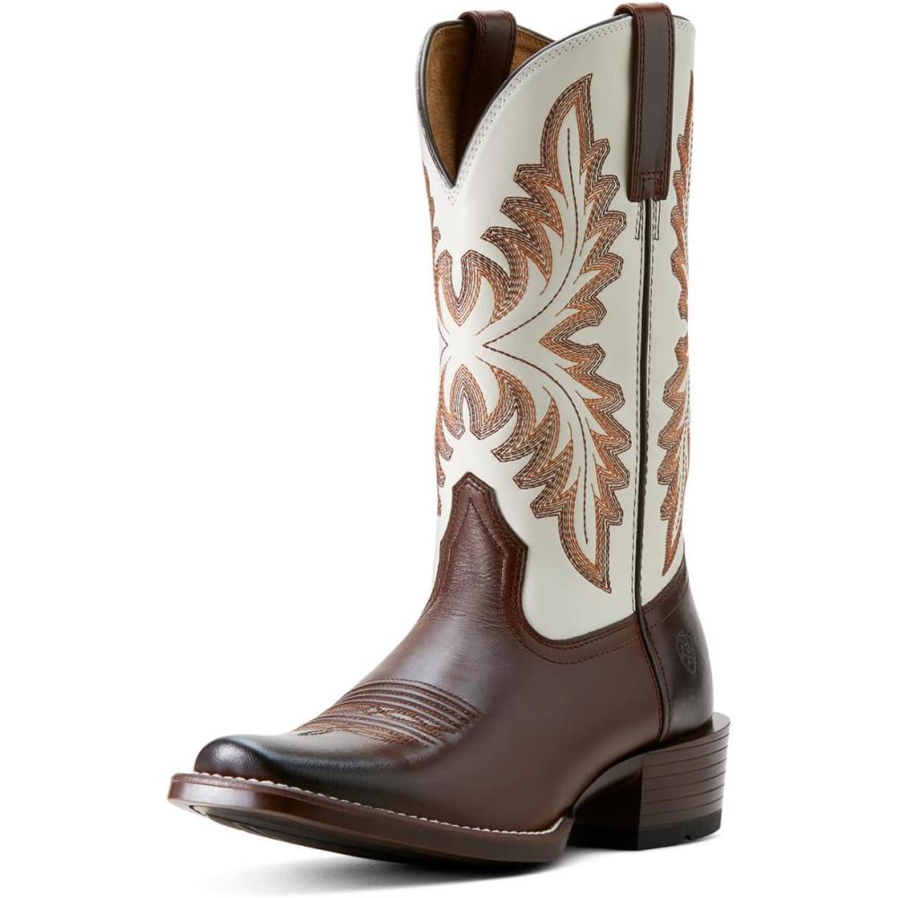 imageARIAT mens Renegade Cowboy BootMahoganyCrema
