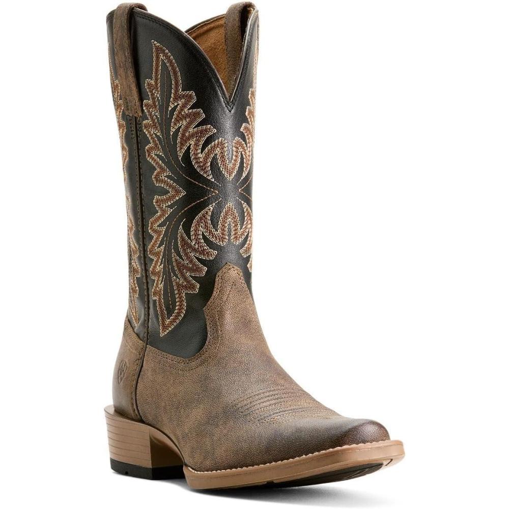 imageARIAT mens Renegade Cowboy BootStoneBlack