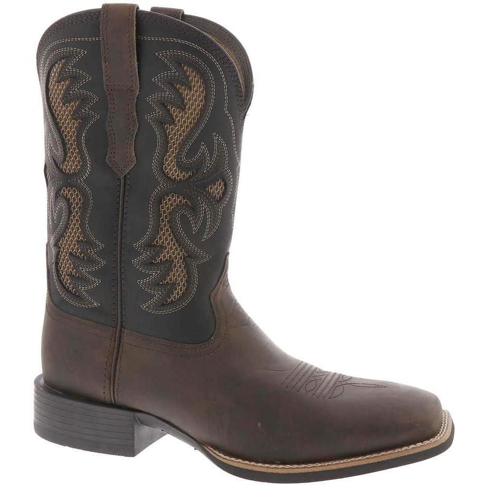 imageARIAT mens Sport Fresco Venttek Western BootTanblack Ink