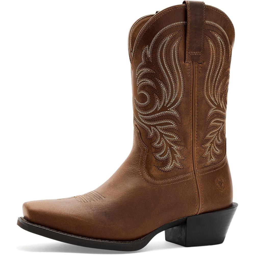 imageARIAT mens Sport Lawman Square Toe Cowboy BootGeorgia Clay