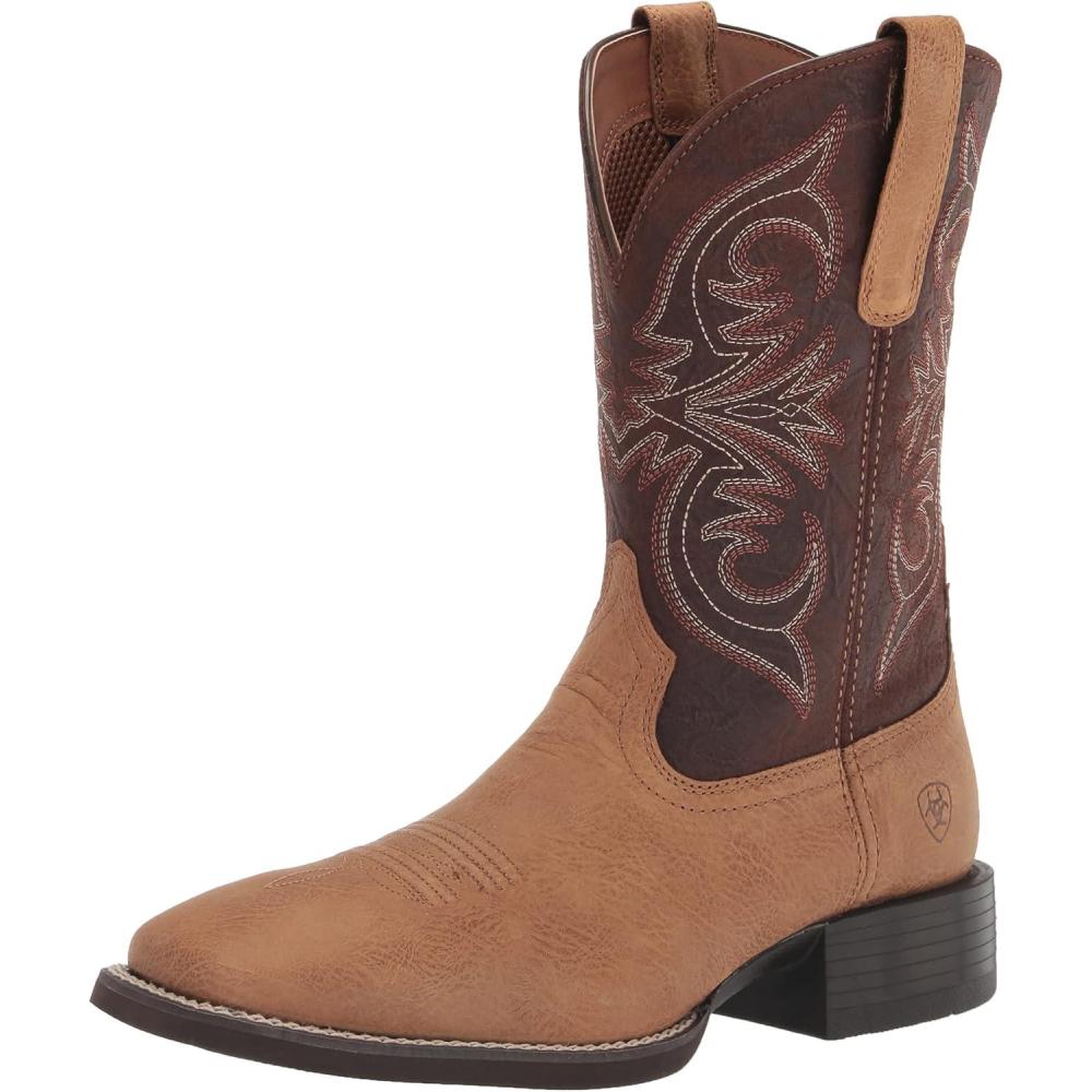 imageARIAT mens Sport Pardner Western BootMatte Tan Buck
