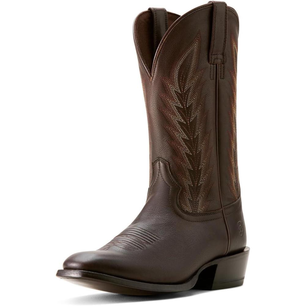 imageARIAT mens Willie Western BootBittersweet Chocolate